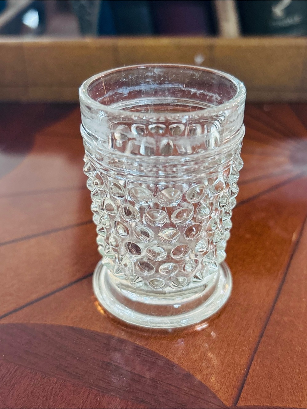 Clear Textured Glass Tumbler - Home Dining